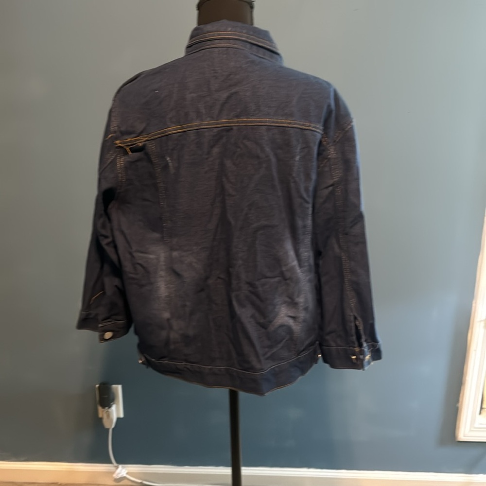 Item 14 NWT Blue Jean Jacket 5XL - Picture 5 of 7